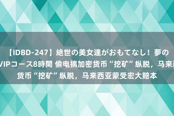 【IDBD-247】絶世の美女達がおもてなし！夢の桃源郷 IP風俗街 VIPコース8時間 偷电搞加密货币“挖矿”纵脱，马来西亚蒙受宏大赔本